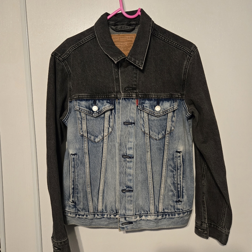 Levis trucker color blocked jacket
